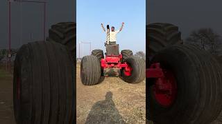 Big big monster tire ke bad ka look 🫢 tochenking shorts tractor [upl. by Willtrude]