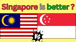 Malaysia Vs Singapore  2024 Countries Comparison [upl. by Lemrac]