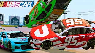 NASCAR Racing Daytona CrashesBeamNG  Series 11 [upl. by Ailama276]