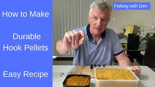 How to Make Durable Hook Pellets [upl. by Llertnom938]