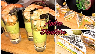 2 recettes apéro facile et rapide Verrines salées😋 مملحات سهلة و سريعة ♥️Part3 [upl. by Ecineg]