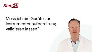 Validierung von Autoklav Desinfektor oder Siegelgerät  Steri24 FAQs [upl. by Hanako]