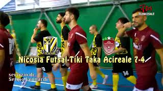 Calcio a 5 Serie C2  Nicosia FutsalTiki Taka Acireale 74 [upl. by Werdna470]