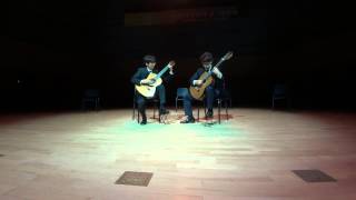 Tomaso Vitali  Chaconne guitar duet [upl. by Sotsirhc99]