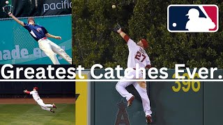 Top 10 Greatest Catches in MLB History [upl. by Fonda]