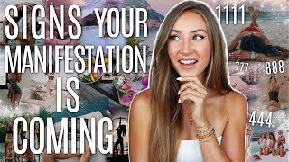 5 MAJOR Signs That Your Manifestation is COMING [upl. by Ottilie]