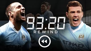 MAN CITY 32 QPR  HD Extended Highlights  9320 Rewind [upl. by Ulrika]