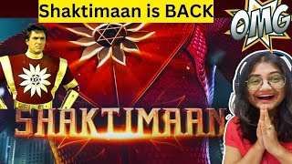 Shaktimaan is back  Its time for him to RETURN [upl. by Nonohcle]