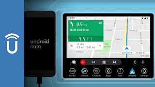 Using Android Auto™  How To  Uconnect® [upl. by Yllil]