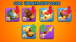 How to prepare for COC update on Sept [upl. by Nasho497]