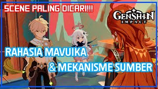 Rahasia Mavuika amp Mekanisme Sumber  Genshin Impact Cutscene [upl. by Annaesor]