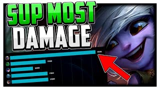 TRISTANA SUPPORT BREAKS THE META MOST DAMAGE DEALT  How to Play Tristana amp CARRY [upl. by Refotsirc277]