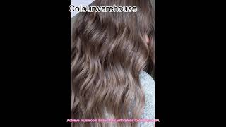 Achieve mushroom brown hair colour with Wella Color Charm 6A Dark Ash Blonde Permanent Hair Colour [upl. by Ninette]