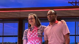 Colleen Ballinger’s Final Waitress Matinee Bow and Directors Speech FRONT ROW [upl. by Peg841]