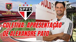 Coletiva de Apresentação Alexandre Pato No SPFC [upl. by Haley]