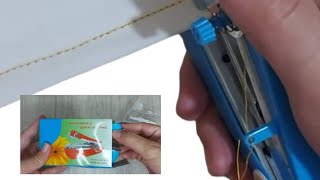 MINI STAPLER SEWING MACHINE TUTORIAL shorts [upl. by Demaria]