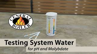 Test System Water for pH amp Molybdate with Test Kit 2500691  Central Boiler Outdoor Wood Furnace [upl. by Guttery]