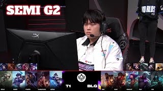 T1 vs BLG  Game 2  Semi Final LoL MSI 2024 Main Stage  Bilibili Gaming vs T1 G2 full game [upl. by Yetnom]