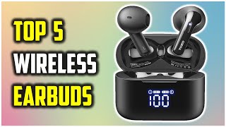 Best Wireless Earbuds On Aliexpress  Top 5 Wireless Earbuds Reviews 2025 [upl. by Odin]