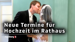 Heiraten im Rathaus Wer einen Termin will sollte sich beeilen [upl. by Roque]