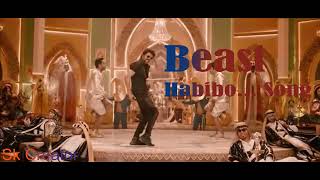 Halamithi Habibo Hindi  Audio Song  Beast  Thalapathy Vijay popular trendingsong beast [upl. by Desmond172]