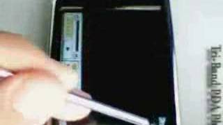 CECT P168 quotiFonequot TriBand PDA Phone Demo [upl. by Ailana]