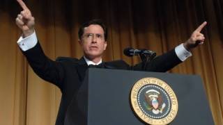 Colbert PAC Hits Mitt Romney The Ripper [upl. by Aara]