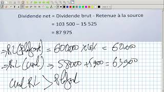 Comptabilité Approfondie Vidéo N 56  Affectation Des Bénéfices quotExemplequot [upl. by Janela]