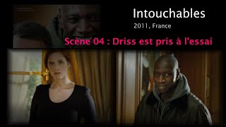 Intouchables Scène 04 Driss est pris à lessai At Philippes house French English subtitles [upl. by Adnowal]