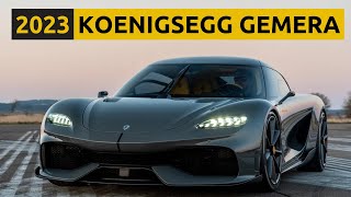 Koenigsegg Gemera 2023 Review The 1st 4seater Hypercar Price 060 Engine [upl. by Wynne]