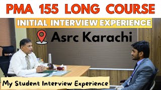 Asrc Karachi Initial Interview Experience  PMA 155 Karachi centre Initial Interview Essay Topics [upl. by Hartwell708]