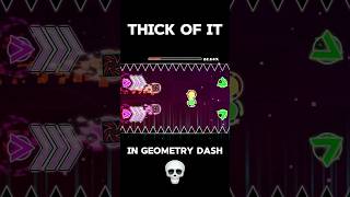 THICK OF IT in GEOMETRY DASH 💀 MGMorgan shorts geometrydash gd ksi [upl. by Caneghem]