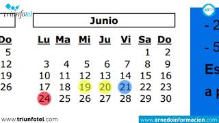 Calendario escolar 20182019 [upl. by Eaves]