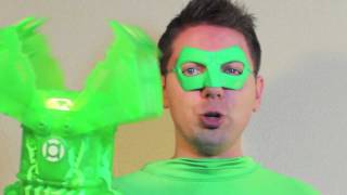 Green Lantern Movie Capture Claw Kmart Exclusive Role Play Toy Review [upl. by Gomer]