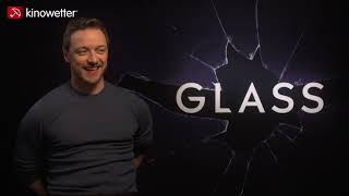 Interview James McAvoy GLASS [upl. by Clint]