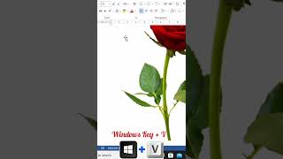 Learn Windows Shortcut Key  Clipboard Shortcut Key  Windows Key  V [upl. by Nader]
