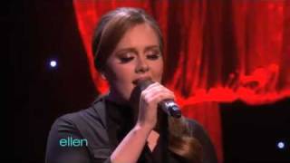 Adele  Someone Like You Live on Ellen [upl. by Adroj777]