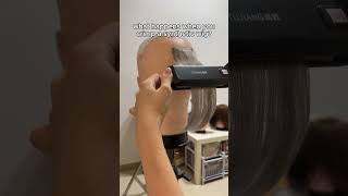 did you know wigs make this sound when youre crimping it learn more from our crimping tutorial [upl. by Lleraj]