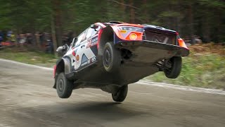 WRC Rally Finland 2024 Max Attack amp Big Jumps [upl. by Aliuqat579]