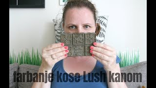 Farbanje kose Lush kanom [upl. by Enitsirk]