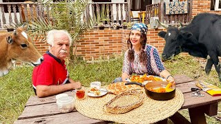 Life in Rural of Iran making Quick and Healthy food [upl. by Linden]