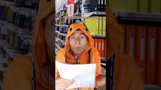 Les fournitures scolaires  🤣🤩 shorts comedy video animation sketch acting humour shopping [upl. by Nevetse356]