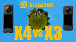 Insta360 X4 vs X3 Comparison [upl. by Meisel]