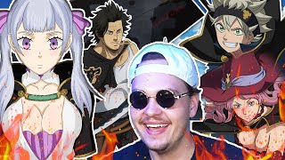 RAPPERS REACT TO BLACK CLOVER OPENINGS FOR THE FIRST TIME 16 [upl. by Gytle]