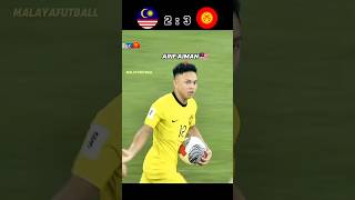 REAL COMEBACK🔥 Malaysia🇲🇾 VS 🇰🇬Kyrgyzstan Kelayakan Piala Dunia 2026 [upl. by Garcon121]