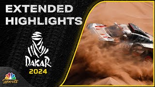 Stage 2  2024 Dakar Rally  EXTENDED HIGHLIGHTS  1724  Motorsports on NBC [upl. by Aciraa149]