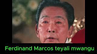 FERDINAND MARCOS PART 1 [upl. by Ellehsim]