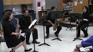 G4 Saxophone Quartet Pink Panther Henry Mancini [upl. by Nwahsud]