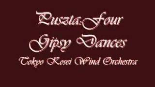 Puszta Four Gipsy DancesTokyo Kosei Wind Orchestra [upl. by Deck697]