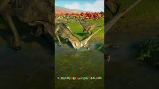 SCORPIOS REX HUNT DRYOSAURUS  JURASSIC WORLD EVOLUTION 2 [upl. by Lairbag910]